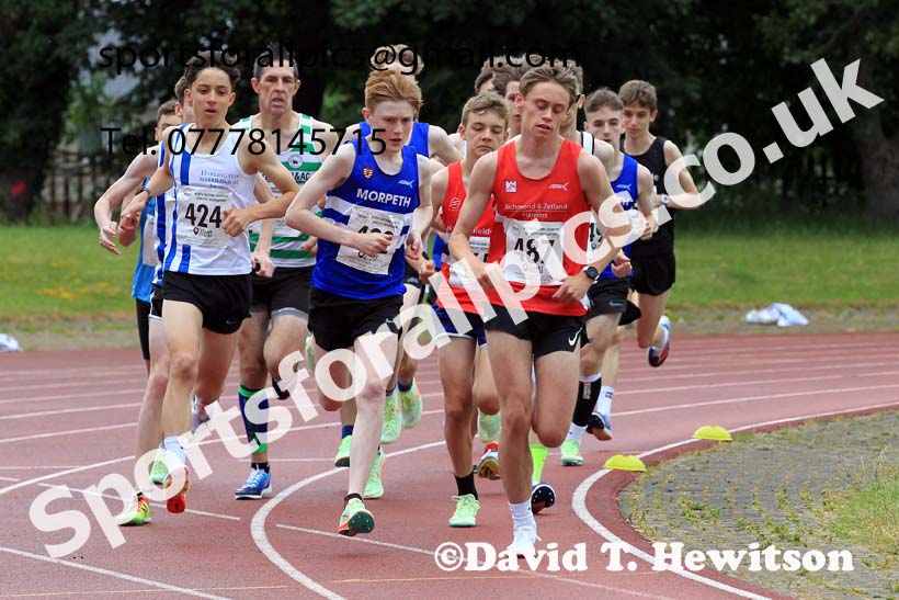 3000 metres, 2022 NEGP Monkton No 4, June 29th. Photo: David T. Hewitson/Sports for All Pics